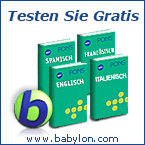 Babylon - Software für Übersetzungen, Wörterbücher